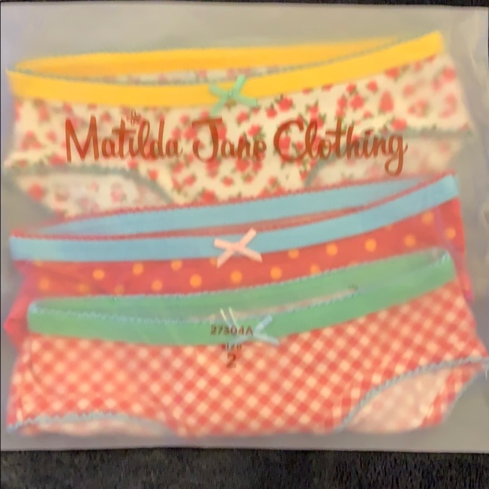 MATILDA JANE CHILDREN’S UNDIES SZ 2 BNWT